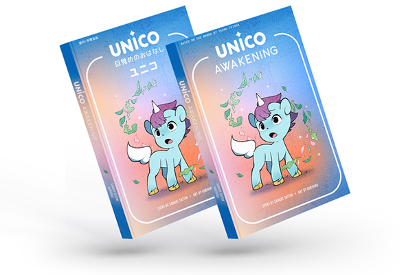Unico: Awakening Book Covers