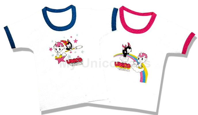 1981 Unico shirts by Sanrio
