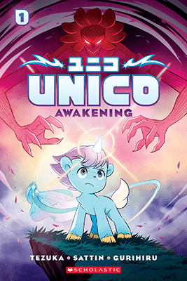 Unico: Awakening Scholastic Cover by Samuel Sattin and Gurihiru