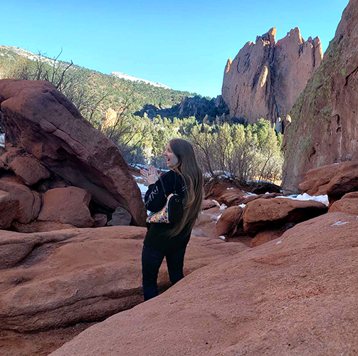 It's me at Garden of the Gods.